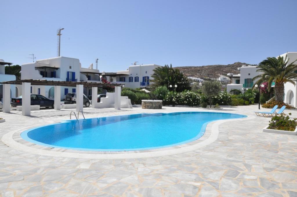 Ornos Mykonos 2 Bedroom House With Swimming Pool Eksteriør billede